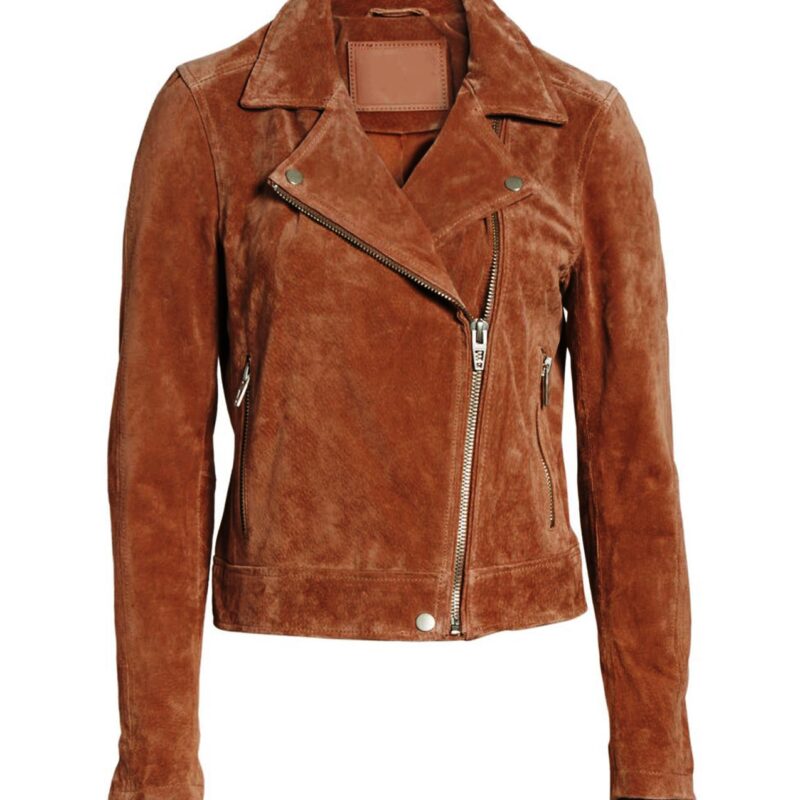 Arrow S06 Caity Lotz Suede Brown Jacket