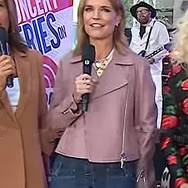 Savannah Guthrie The Today Show Leather Jacket