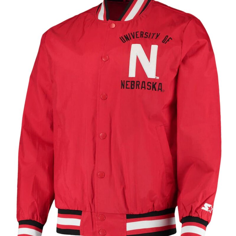 Nebraska Huskers The Jet III Scarlet Jacket