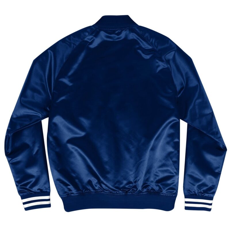 Scrip Dallas Cowboys Navy Blue Satin Jacket