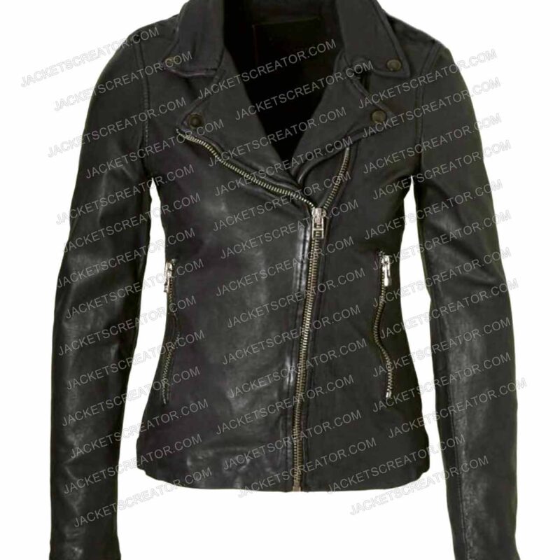 Emilia Clarke Secret Invasion Leather Jacket