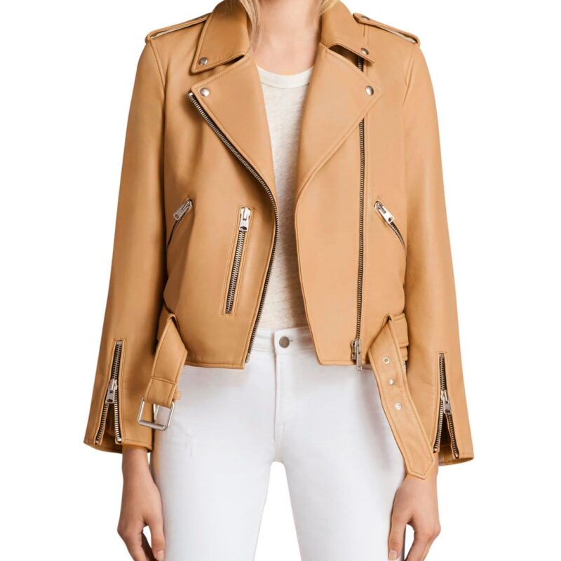 FBI Most Wanted Roxy Sternberg Tan Leather Jacket