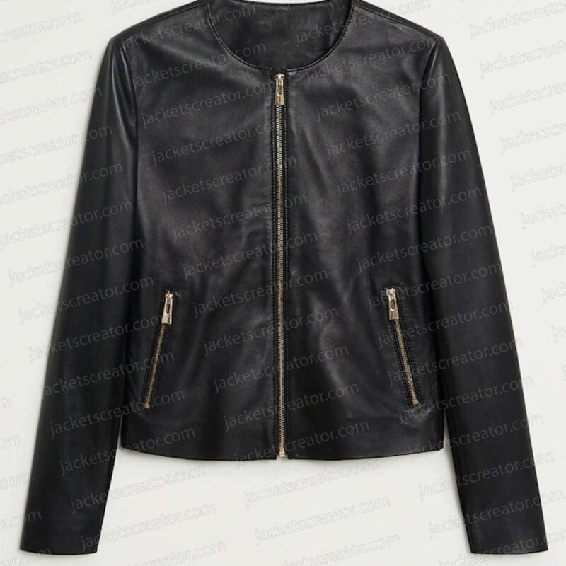 Sky High Asia Ortega Leather Jacket