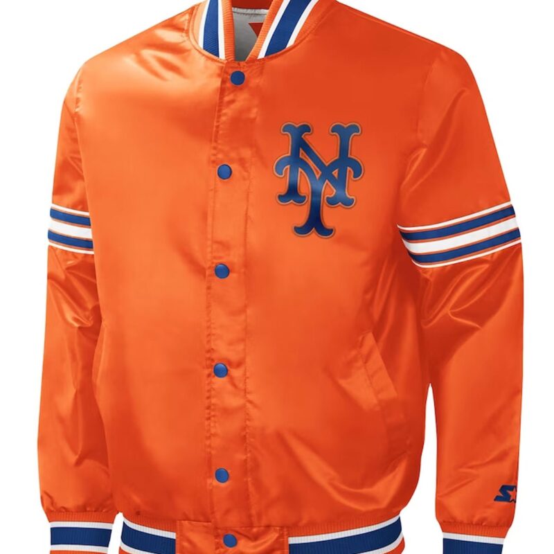 New York Mets Slider Orange Jacket