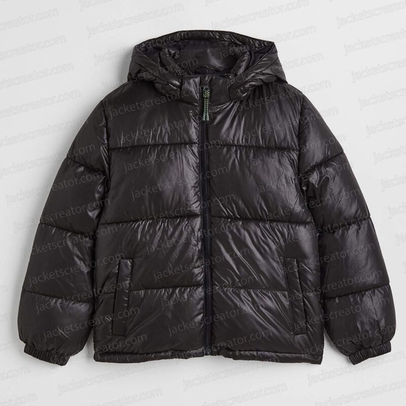 Miles Morales Spider-Man Across the Spider-Verse Puffer Jacket