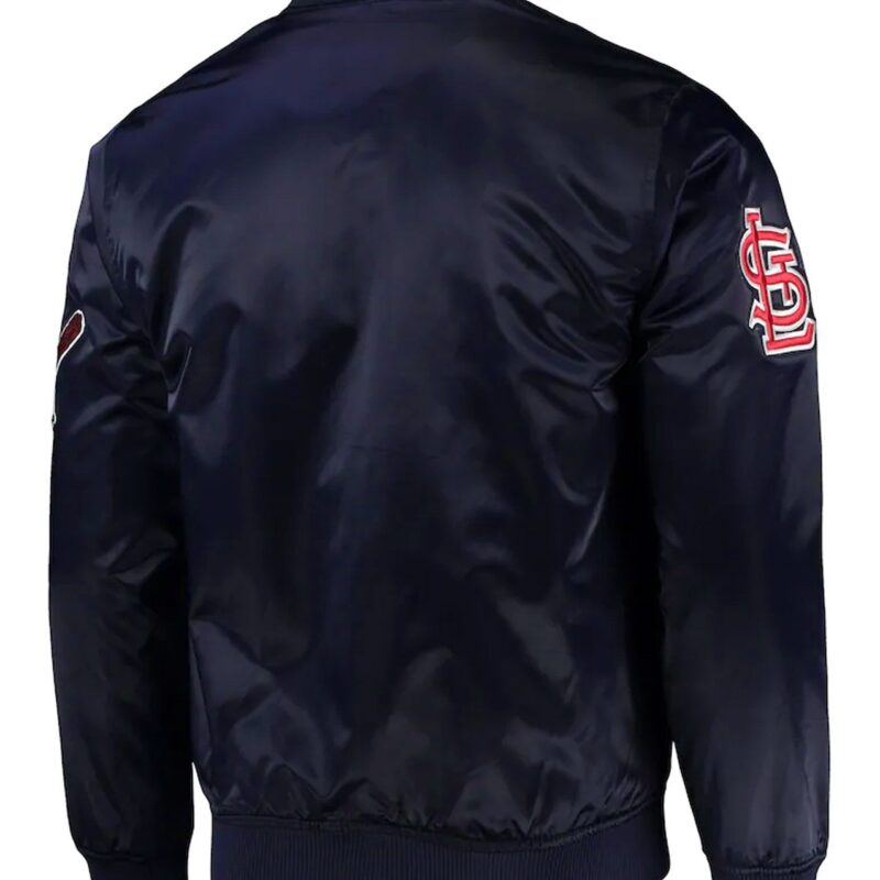 St. Louis Cardinals Navy Wordmark Jacket