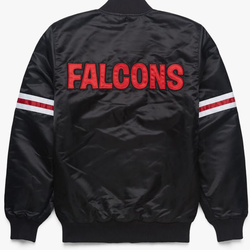 Starter Atlanta Falcons Black Satin Jacket