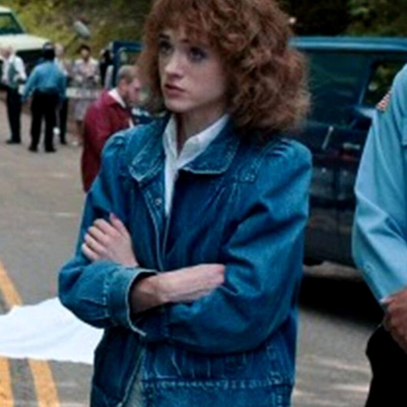 Stranger Things Season 4 Natalia Dyer Denim Jacket