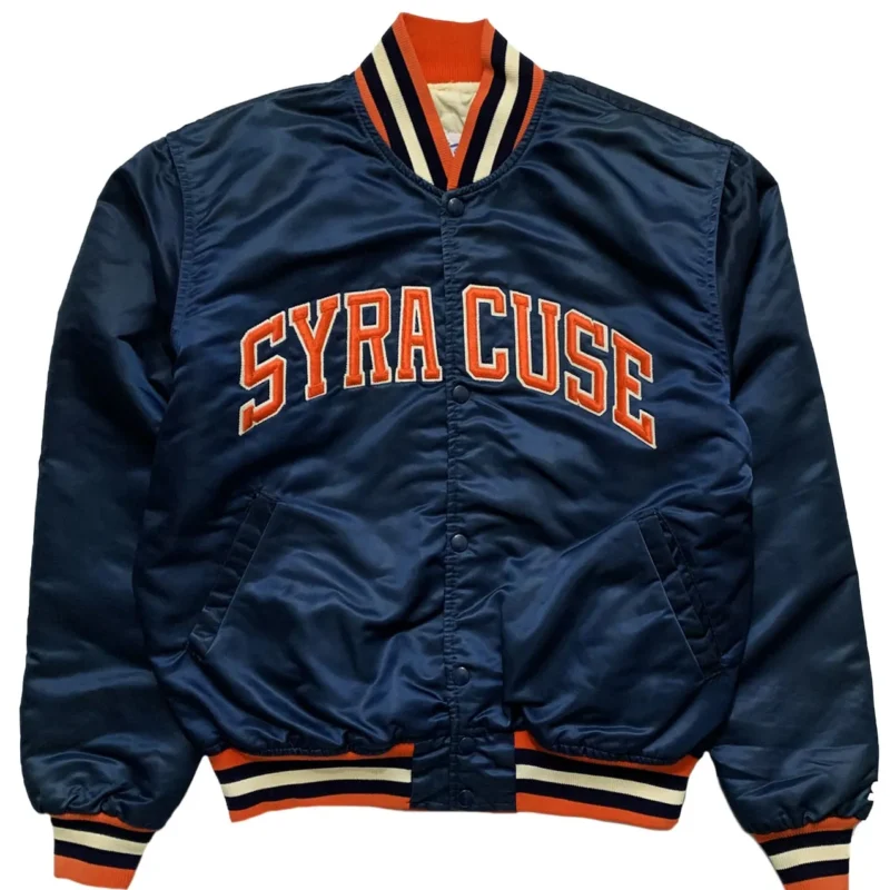 Syracuse Orange Blue Bomber Jacket