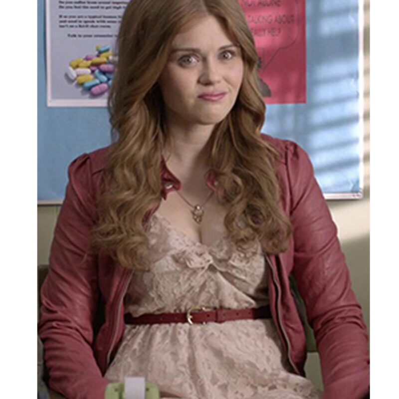 Teen Wolf Gage Golightly Red Leather Jacket