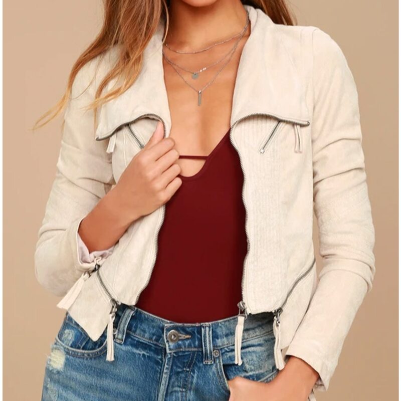 Lauren Bushnell The Bachelor Cream Jacket