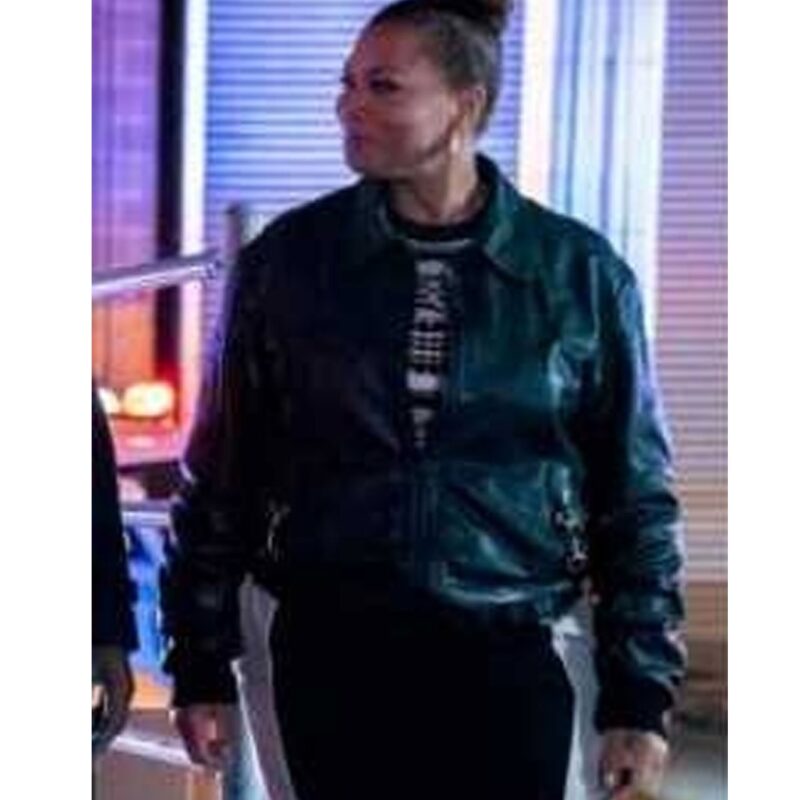 The Equalizer Season 2 Queen Latifah Leather Jacket