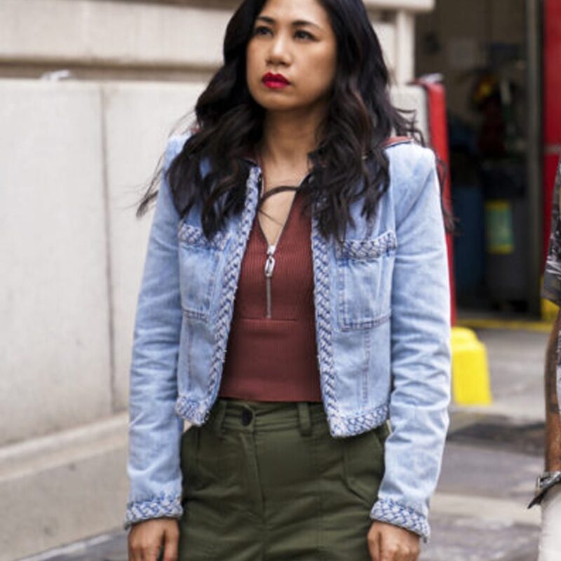 The Equalizer Season 3 Liza Lapira Denim Jacket