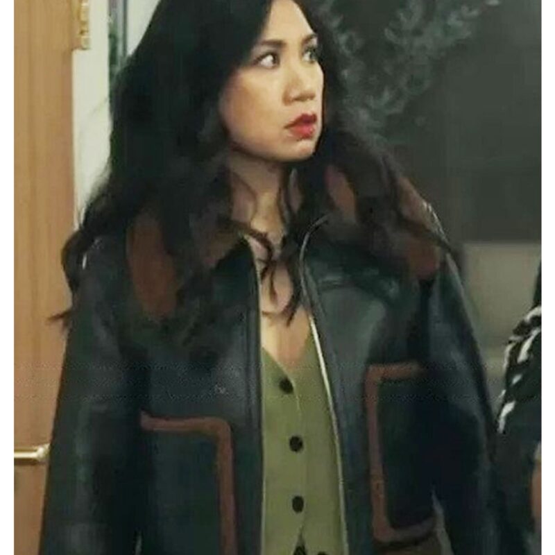 The Equalizer Season 3 Liza Lapira Leather Jacket