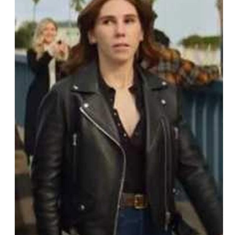 The Flight Attendant S02 Zosia Mamet Leather Jacket