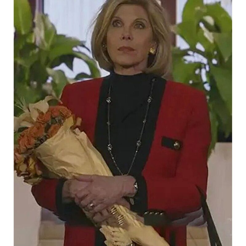 The Good Fight Christine Baranski Red Blazer