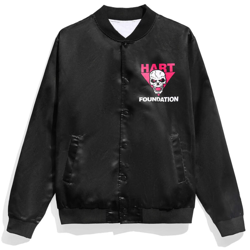 The Hart Foundation Bret Hart Bomber Jacket