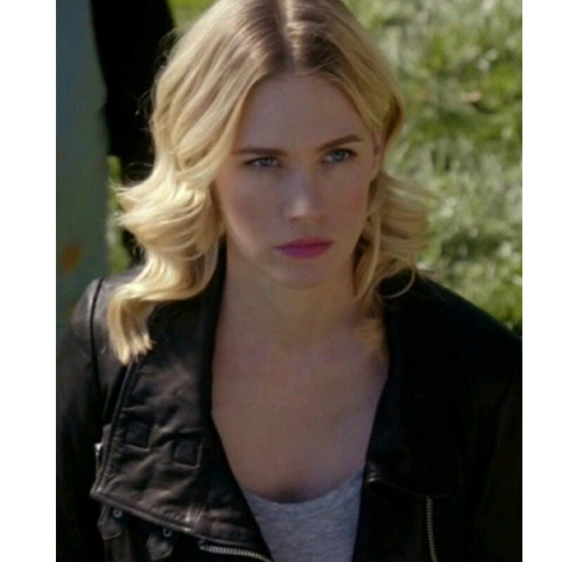 The Last Man on Earth January Jones Leather Jacket