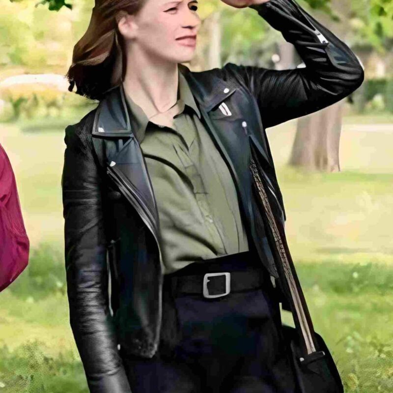 The Love Club Camille Stopps Leather Jacket