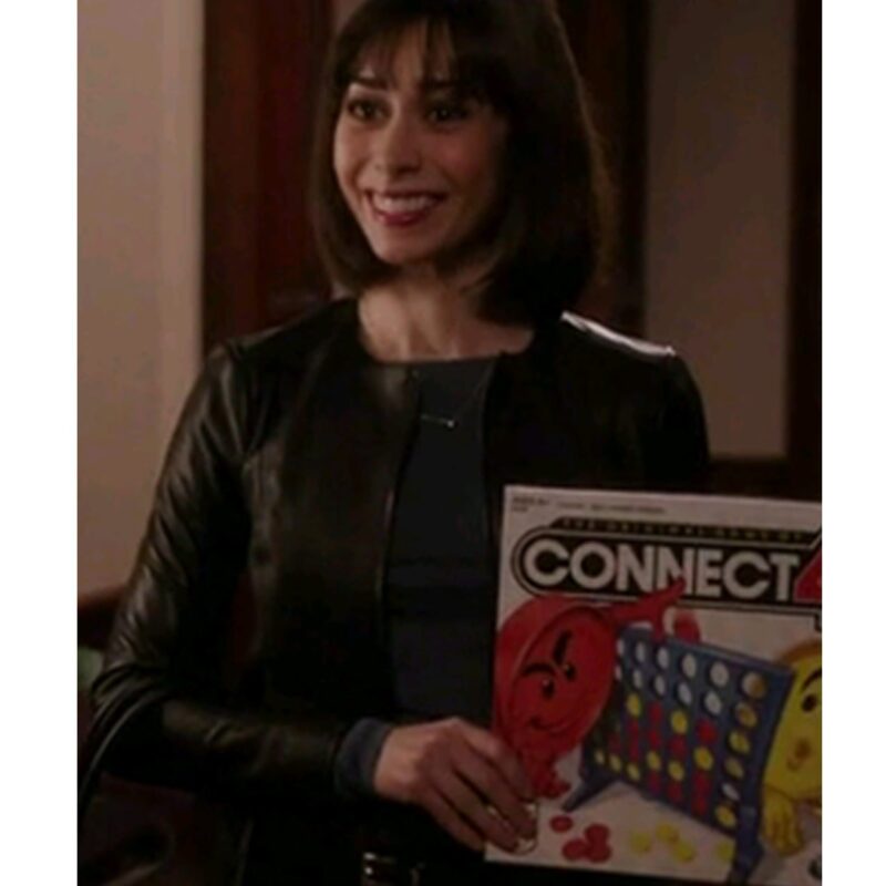 The Mindy Project S05 Cristin Milioti Leather Jacket