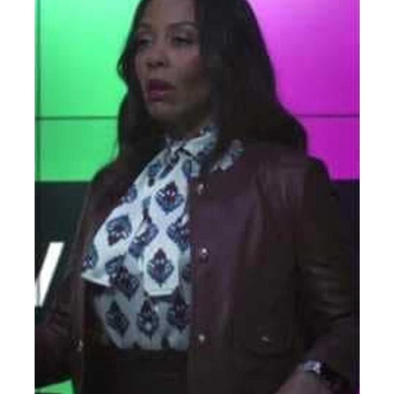 The Morning Show S03 Karen Pittman Leather Jacket