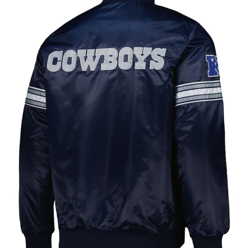 The Pick and Roll Dallas Cowboys Navy Blue Jacket