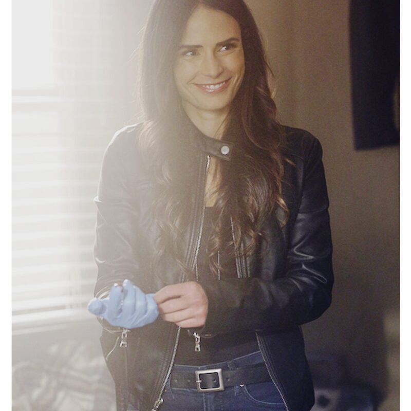 The Rookie Feds Jordana Brewster Leather Jacket