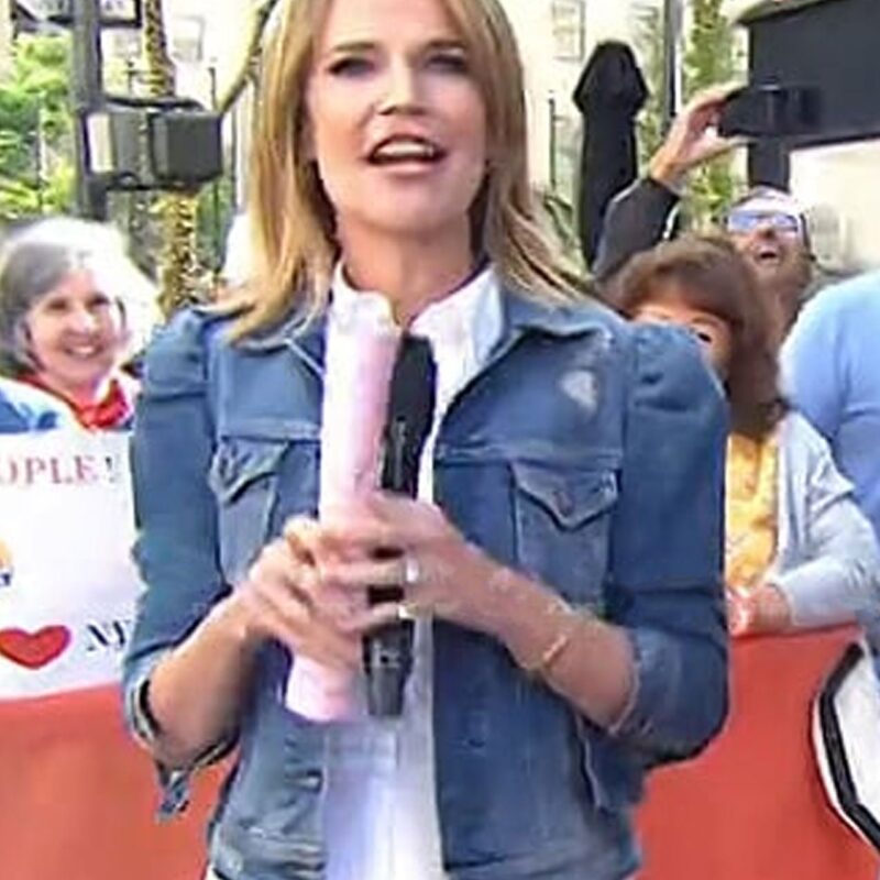 The Today Show Savannah Guthrie Denim Jacket