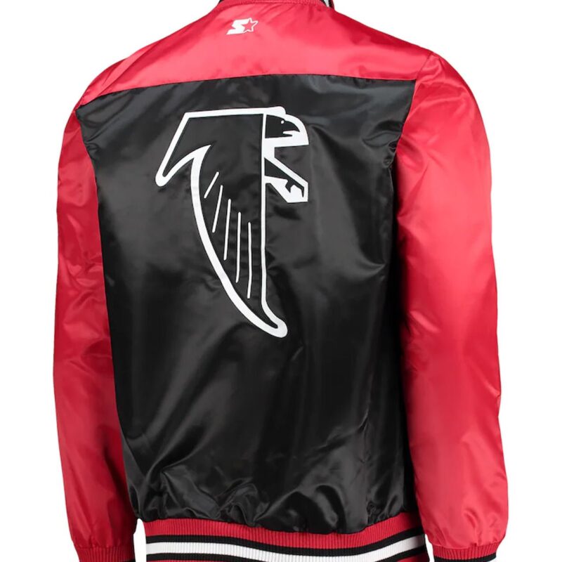 The Tradition II Atlanta Falcons Red and Black Jacket