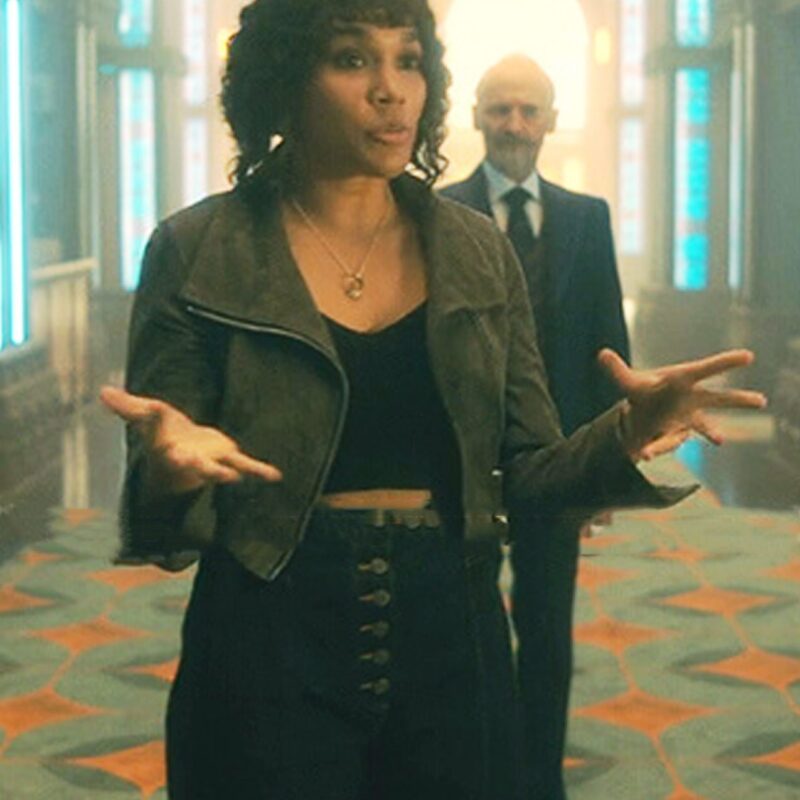 The Umbrella Academy S03 Emmy Raver Lampman Suede Jacket