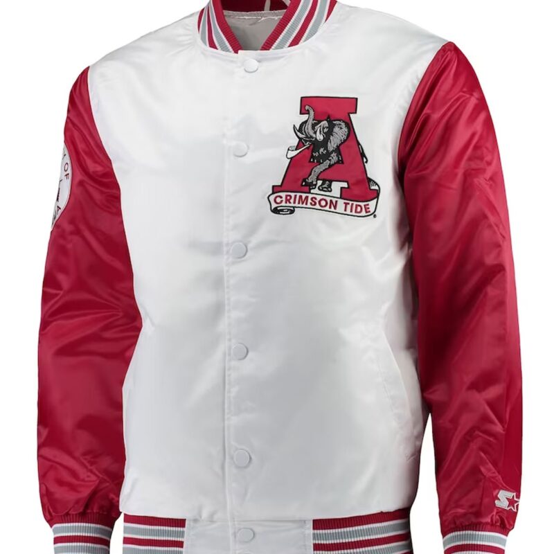 White/Crimson Alabama Crimson Tide The Legend Jacket