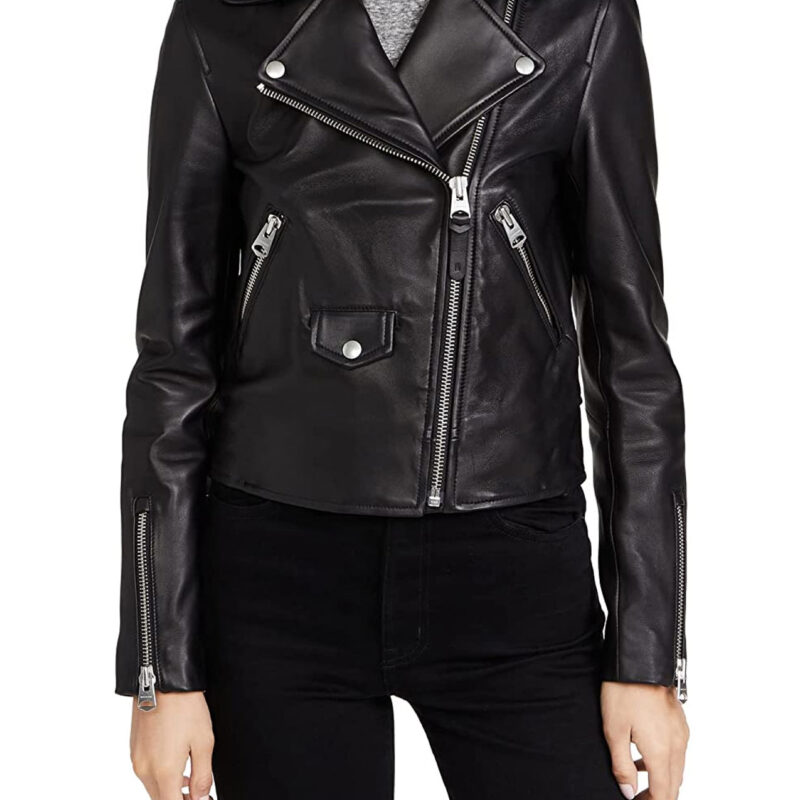 The Imperfects Morgan Taylor Campbell Black Leather Jacket