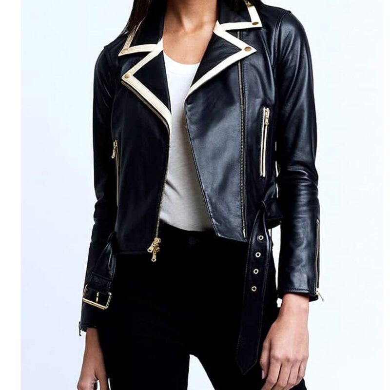 Riverdale Season 06 Vanessa Morgan Leather Jacket