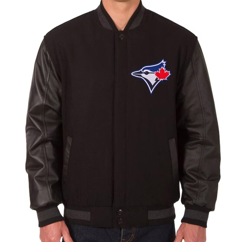 Toronto Blue Jays Varsity Black Jacket