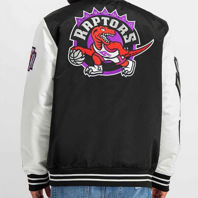 Toronto Raptors Team Origins Varsity Satin Jacket