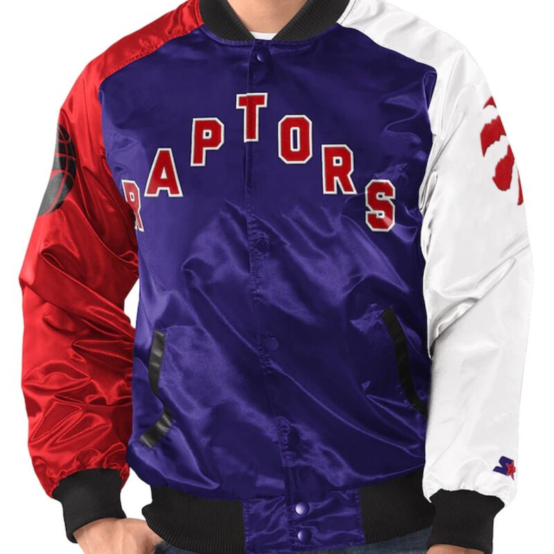 Tricolor Remix Toronto Raptors Jacket