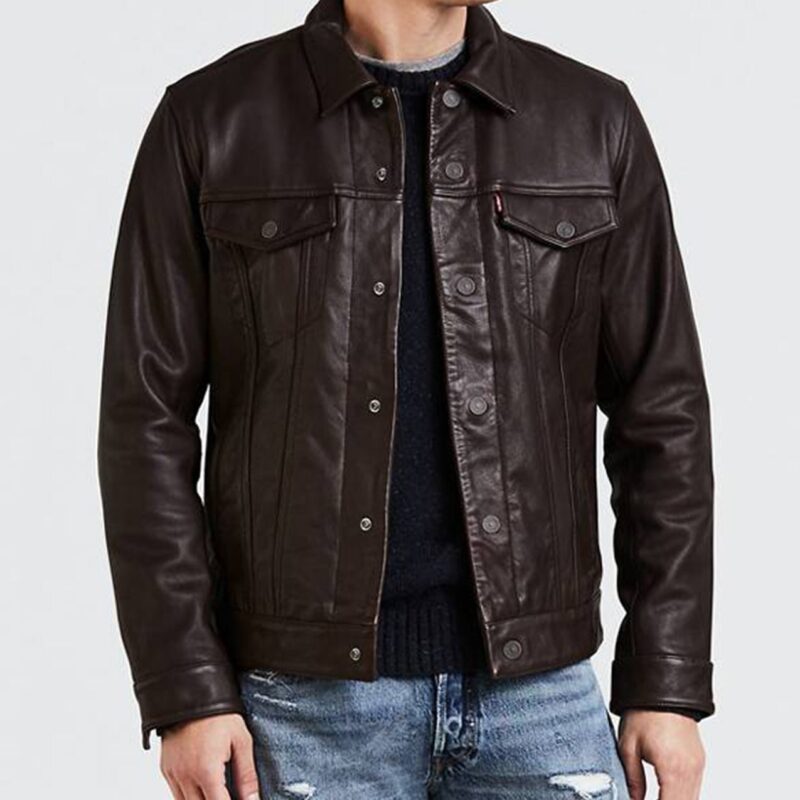 Chesapeake Shores S04 Jesse Metcalfe Leather Jacket