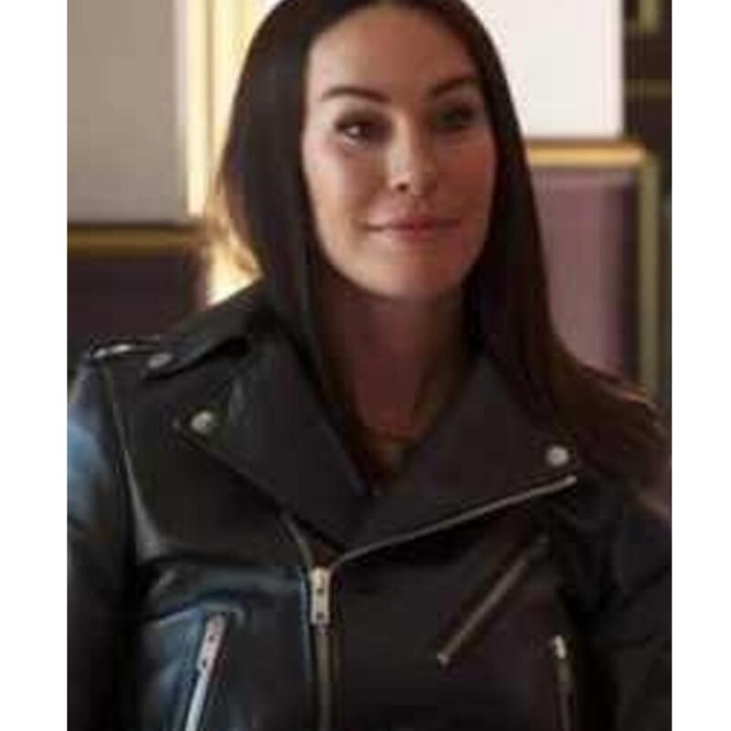 Tracy Tutor Million Dollar Listing LA Leather Jacket