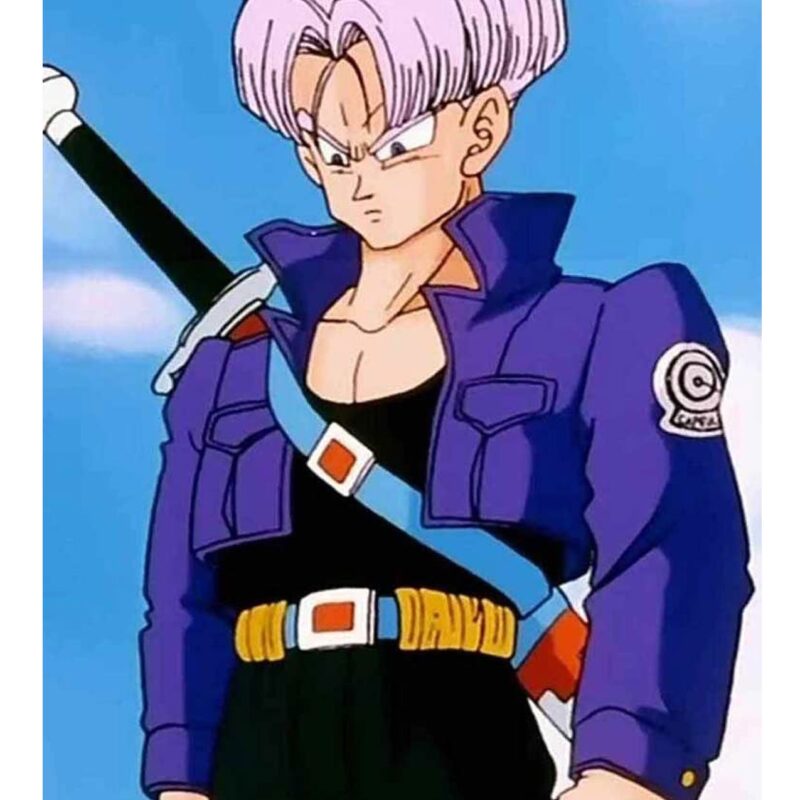 Dragon Ball Fighterz Future Trunks Leather Jacket