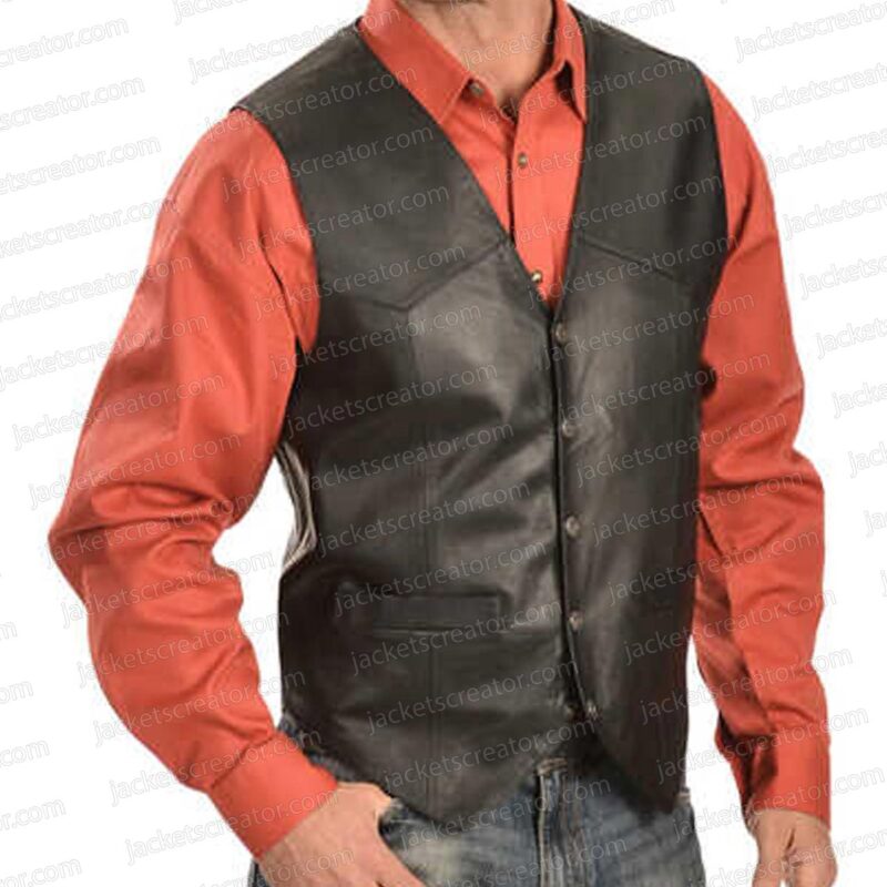 Jake Foy Ride Leather Vest