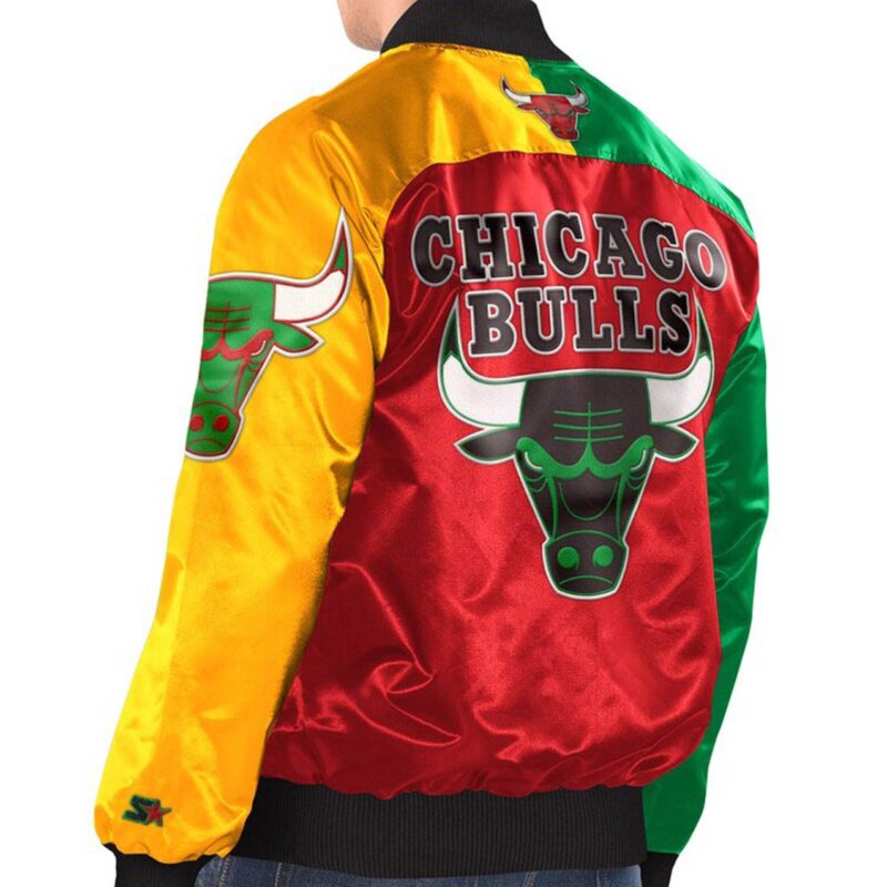 Ty Mopkins Chicago Bulls Satin Jacket