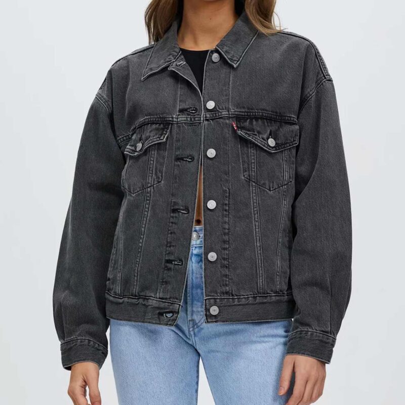 Milly Alcock Upright Denim Jacket