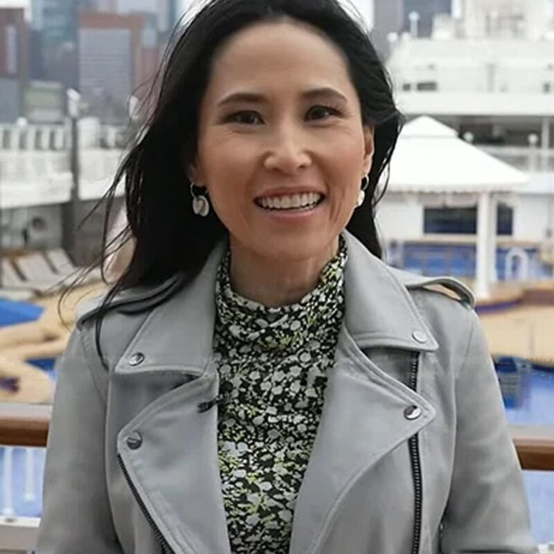 Vicky Nguyen The Today Show Leather Jacket