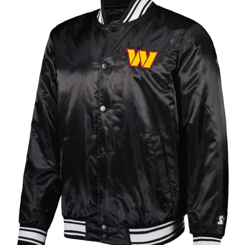 Washington Commanders Locker Room Black Jacket