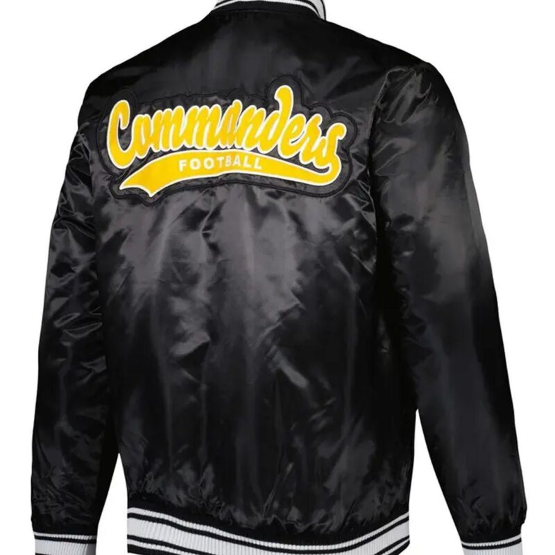 Washington Commanders Locker Room Black Jacket