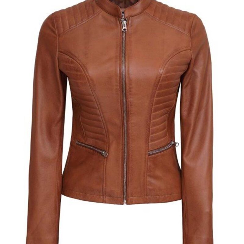 Olivia Plath Welcome to Plathville Leather Jacket