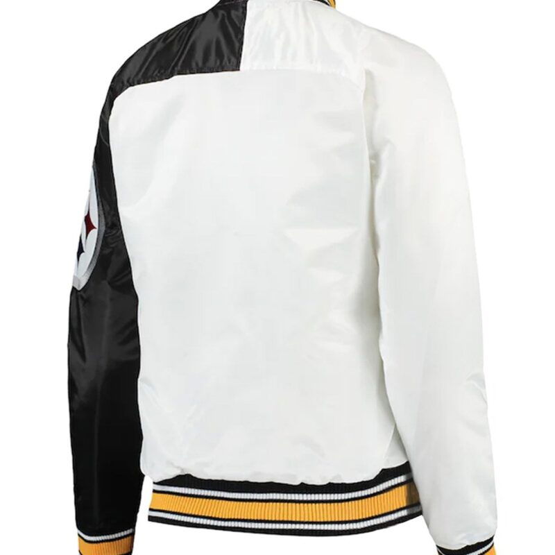 White/Black Pittsburgh Steelers Hometown Jacket