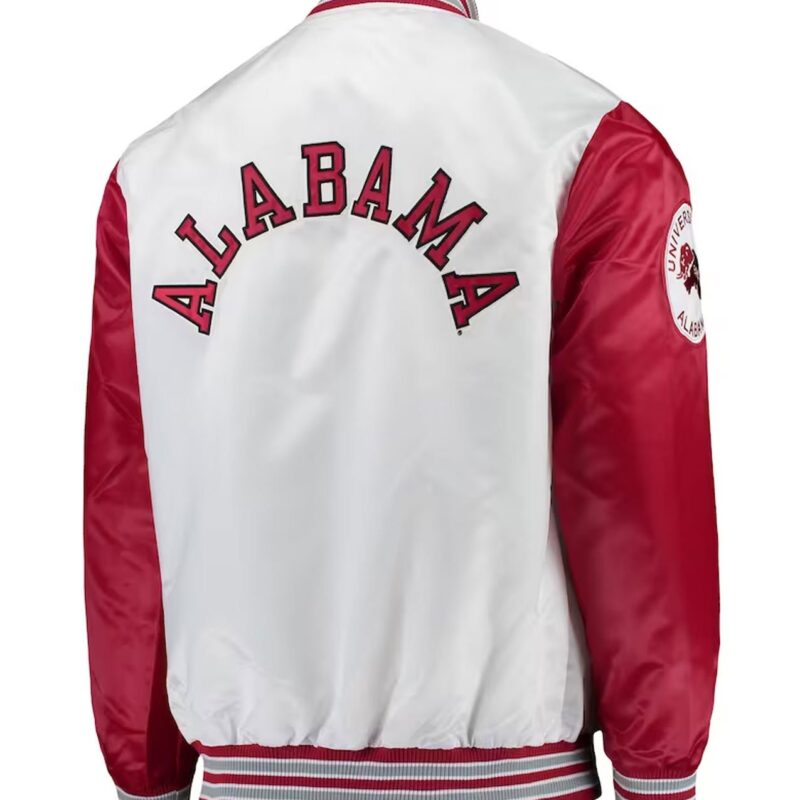 White/Crimson Alabama Crimson Tide The Legend Jacket