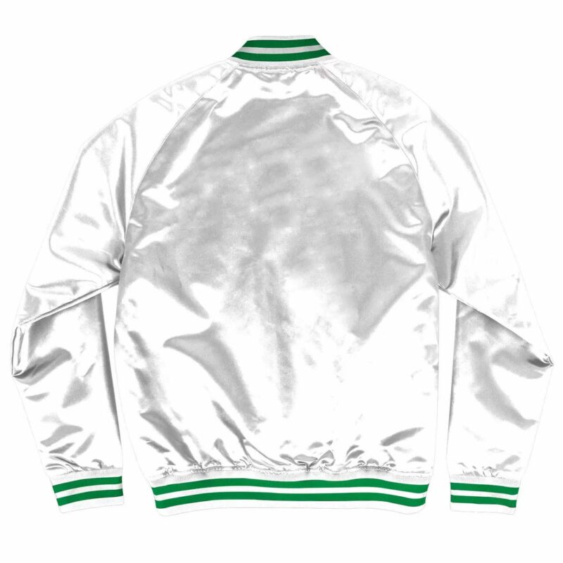 White New York Jets Satin Jacket