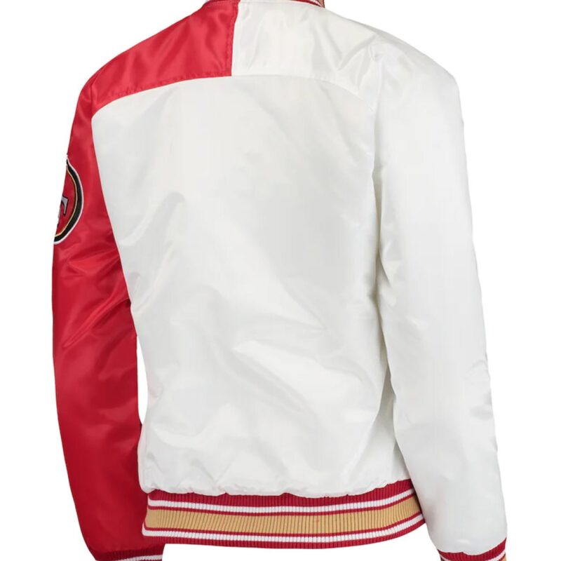 White/Red San Francisco 49ers Hometown Jacket
